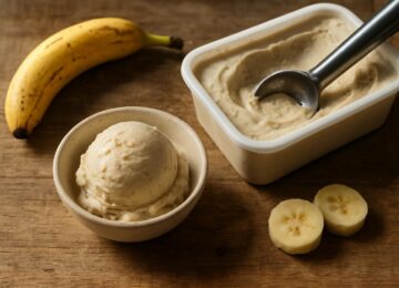 Jak zrobić domowe lody bananowe bez mleka?