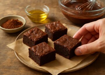 Jak zrobić brownie bez masła?