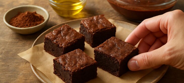 Jak zrobić brownie bez masła?
