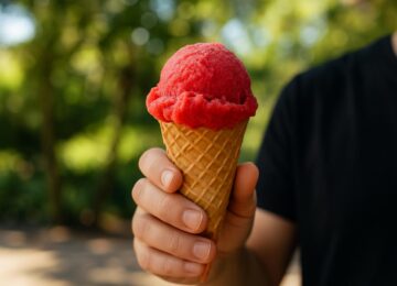 Czy lody sorbetowe zawsze są bez laktozy?